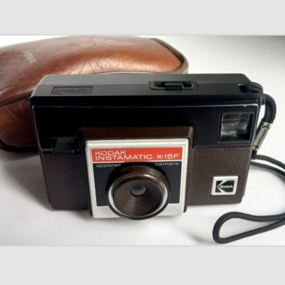 Vintage Kodak Instamatic Camera X-15F 126 Film Case MCM Super Clean Tested - Picture 3 of 14